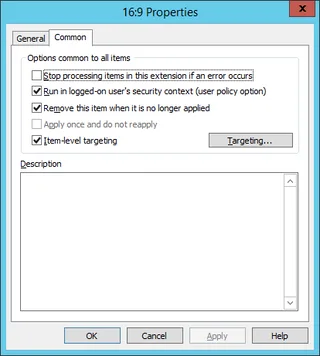 Background file targeting for 16:10 ratio