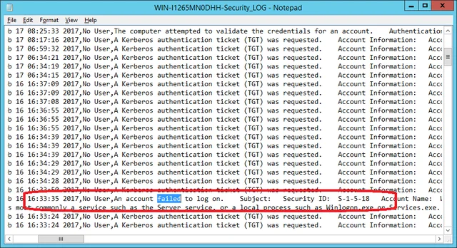 EventCombMT output text files in temp folder