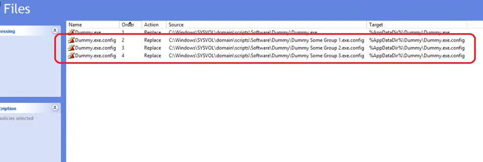 Config file deployment for group 3