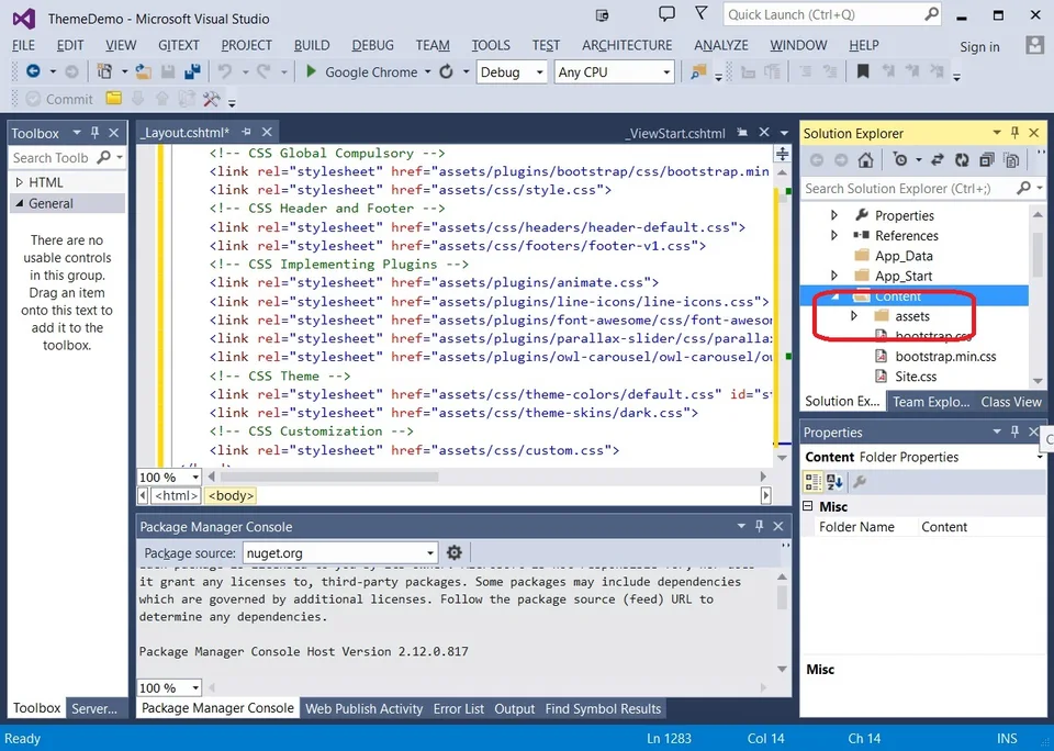 Incorrect asset path references in _Layout.cshtml