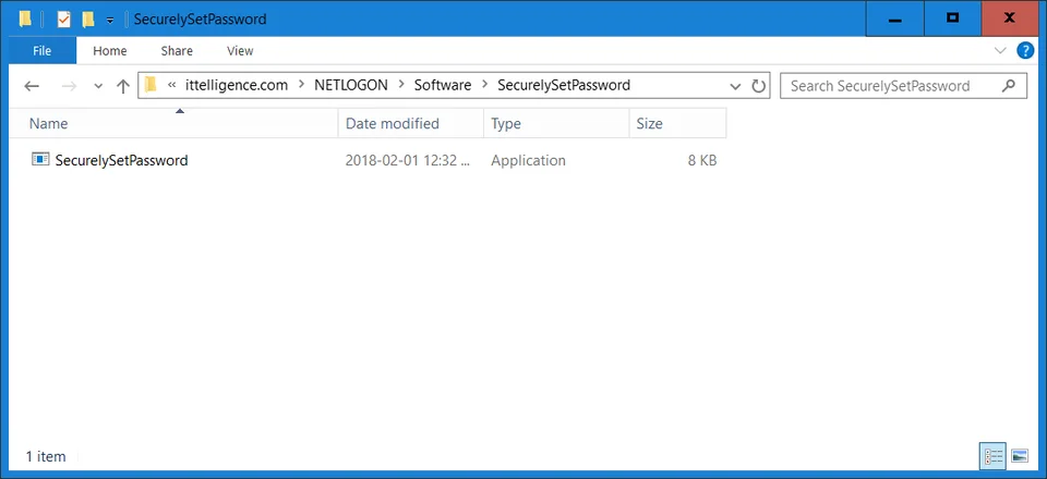 SecurelySetPassword copied to NETLOGON share