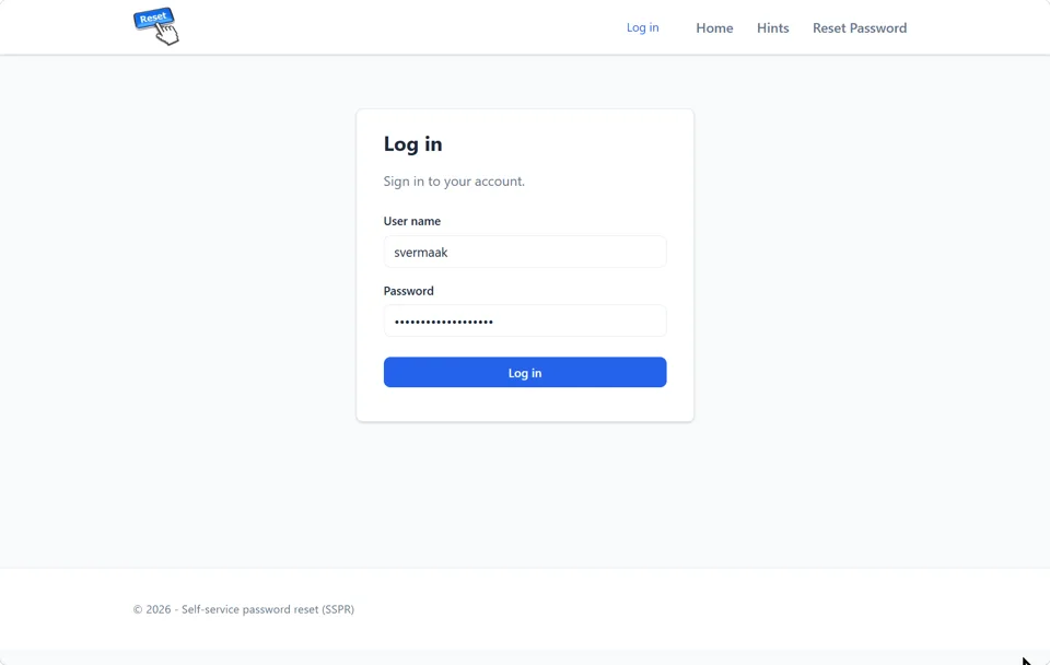 Login Page